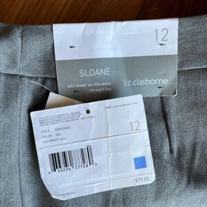Liz Claiborne Sloane Gray Pants
